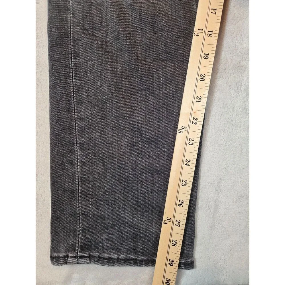 Levi’s Premium 541 Athletic Taper Jeans Men’s 31x30 Black Distressed Stretch